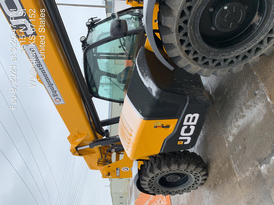 2020 JCB 509-42 Cab/Heat/Air, Solid Tires, Work Lights, Beacon, Aux Hydraulics, Back up Alarm, Lifting Eye, ES Decals
