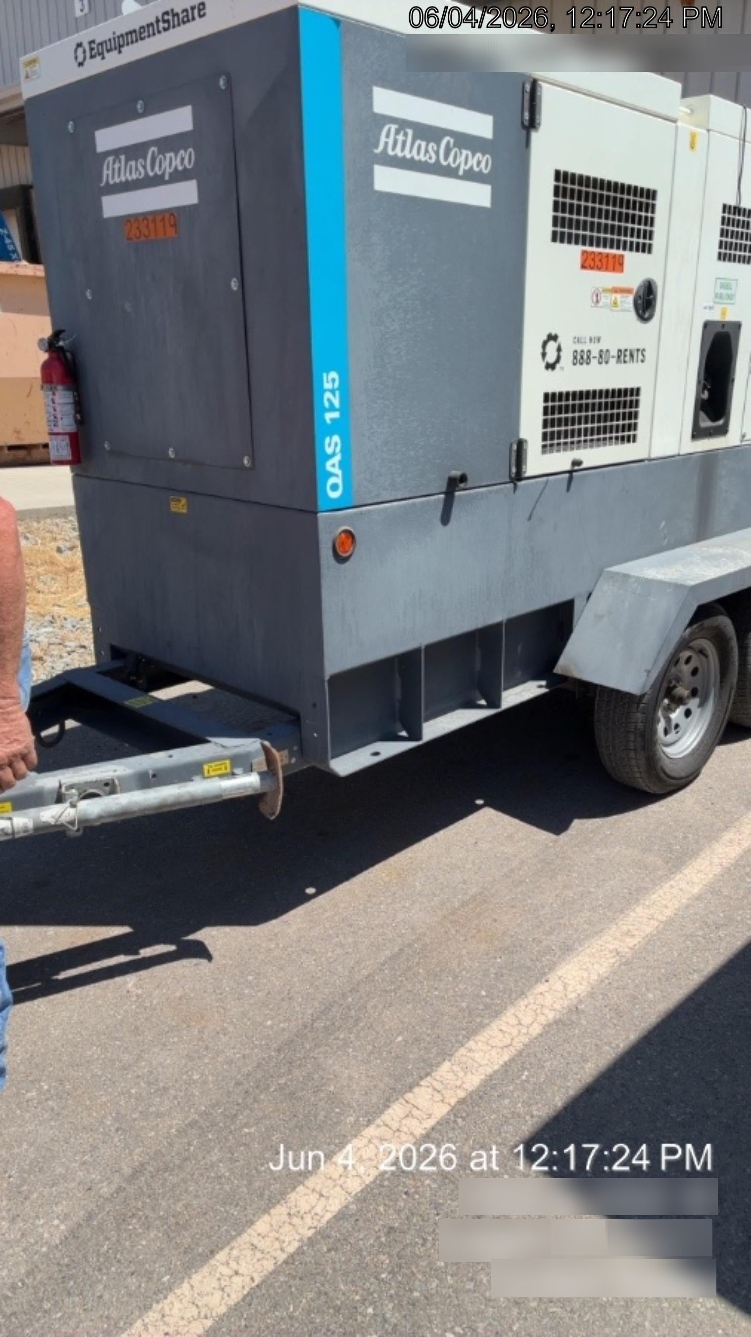 2022 ATLAS COPCO QAS 125