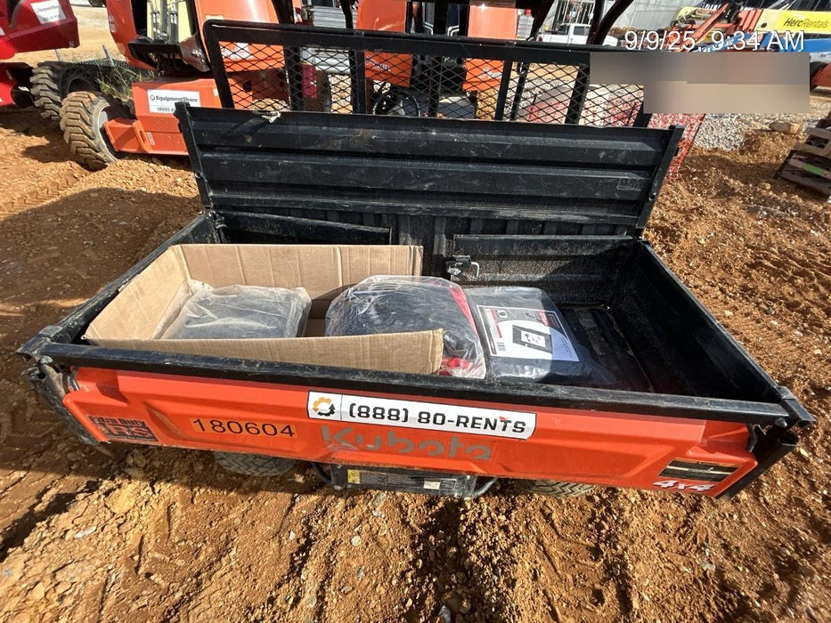 2021 Kubota RTV-X1140W-H Plastic Canopy, Windshield Acrylic Clear, LED Strobe Light, Wire Harness Kit, Back up Alarm