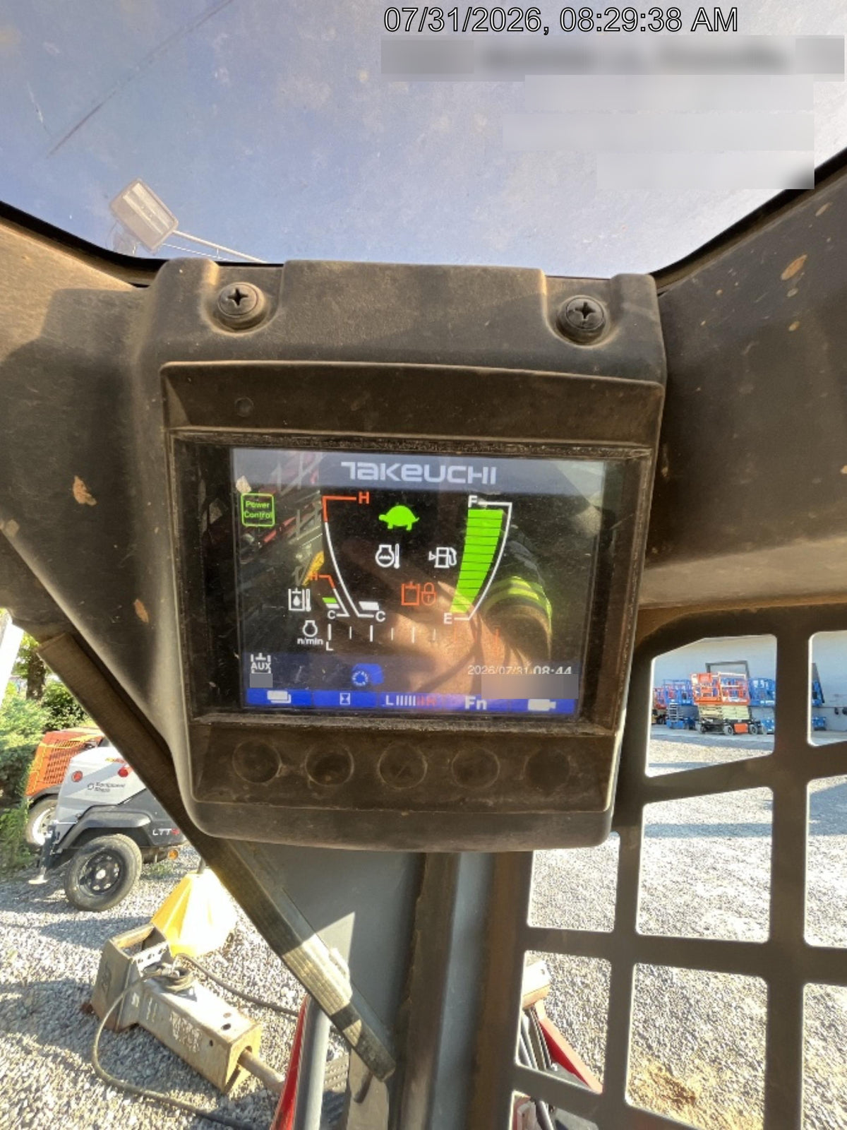 2020 Takeuchi TL6R Canopy, Manual QC