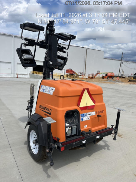 2024 Generac MLT6SKDS-STD4 ELEC WINCH Diesel, Electric Winch Mast, Powerzone Controller, (4) 320W LED Lights, 4kW Generator, 39.9 Gal Fuel Tank, 2" pintle, T3
