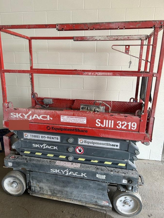 2016 Skyjack SJIII-3219 Standard Rental Specs