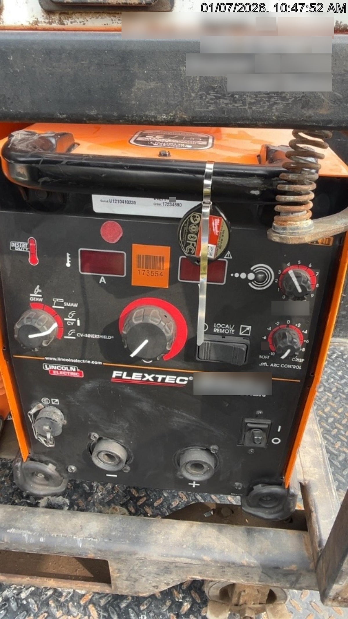 2021 LINCOLN ELECTRIC FLEXTEC 350X