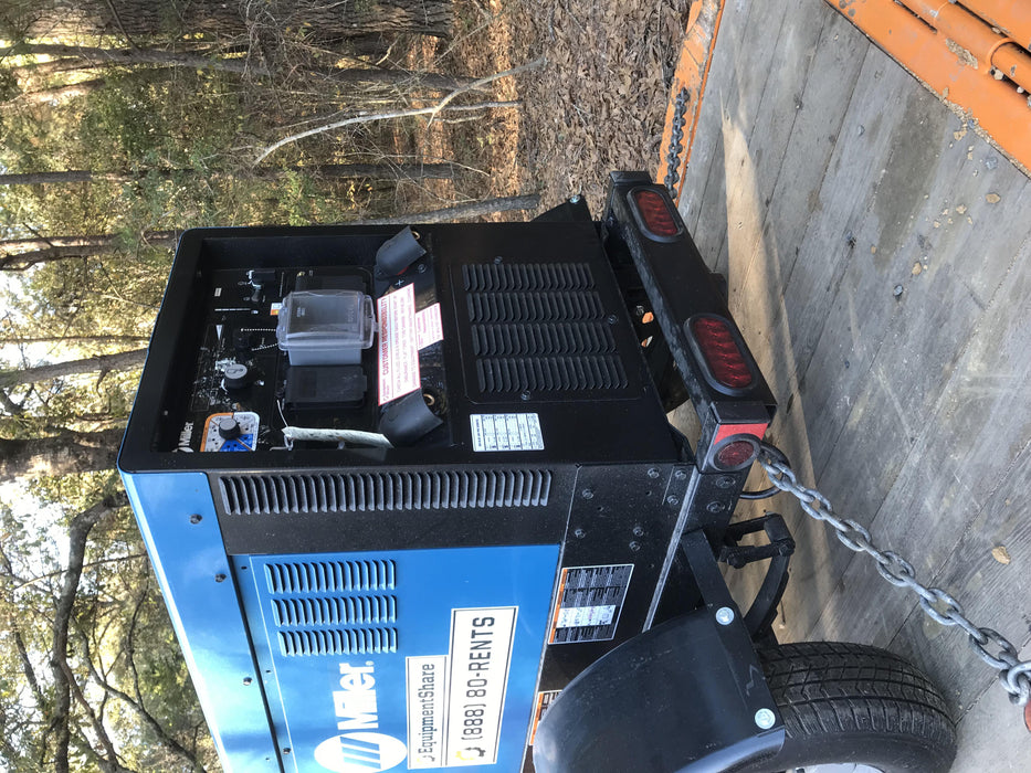 2020 Miller Electric BIG BLUE 400 Trailer Mounted Welder