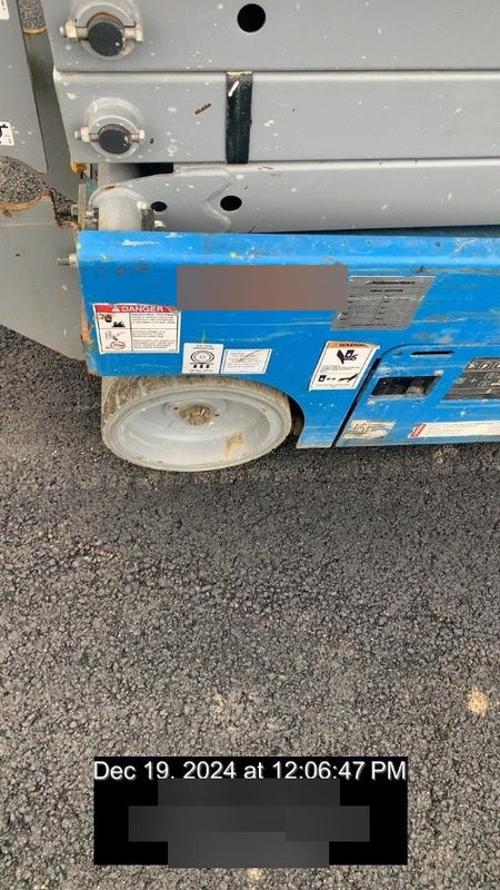 2019 Genie GS-1930 Fixed Rails with Chain Entry