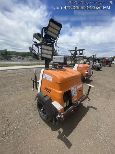 2023 Generac MLT2 Diesel, Flex Switch 120V Input, Powerzone Controller, (4) 320W LED Lights, 4kW Generator, 39.9 Gal Fuel Tank, 2" Ball, T3