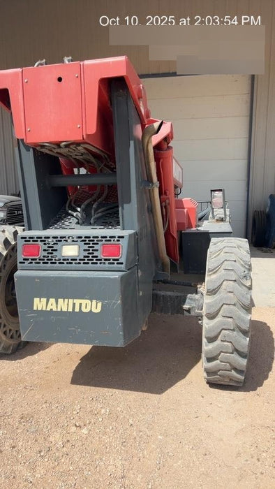 2018 Manitou MTA10055 Manitou MTA 10055 w/Open ROPS, Work Lights/Strobe, Aux Hyd, Solid Tires, Lift Hook, 66" Carriage, 60" Forks