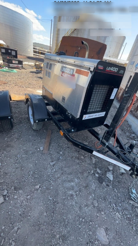 2024 Lincoln Electric LE400 Kubota V1505, Trlr, Cable Rack, Light Kit, ES Decals, T3