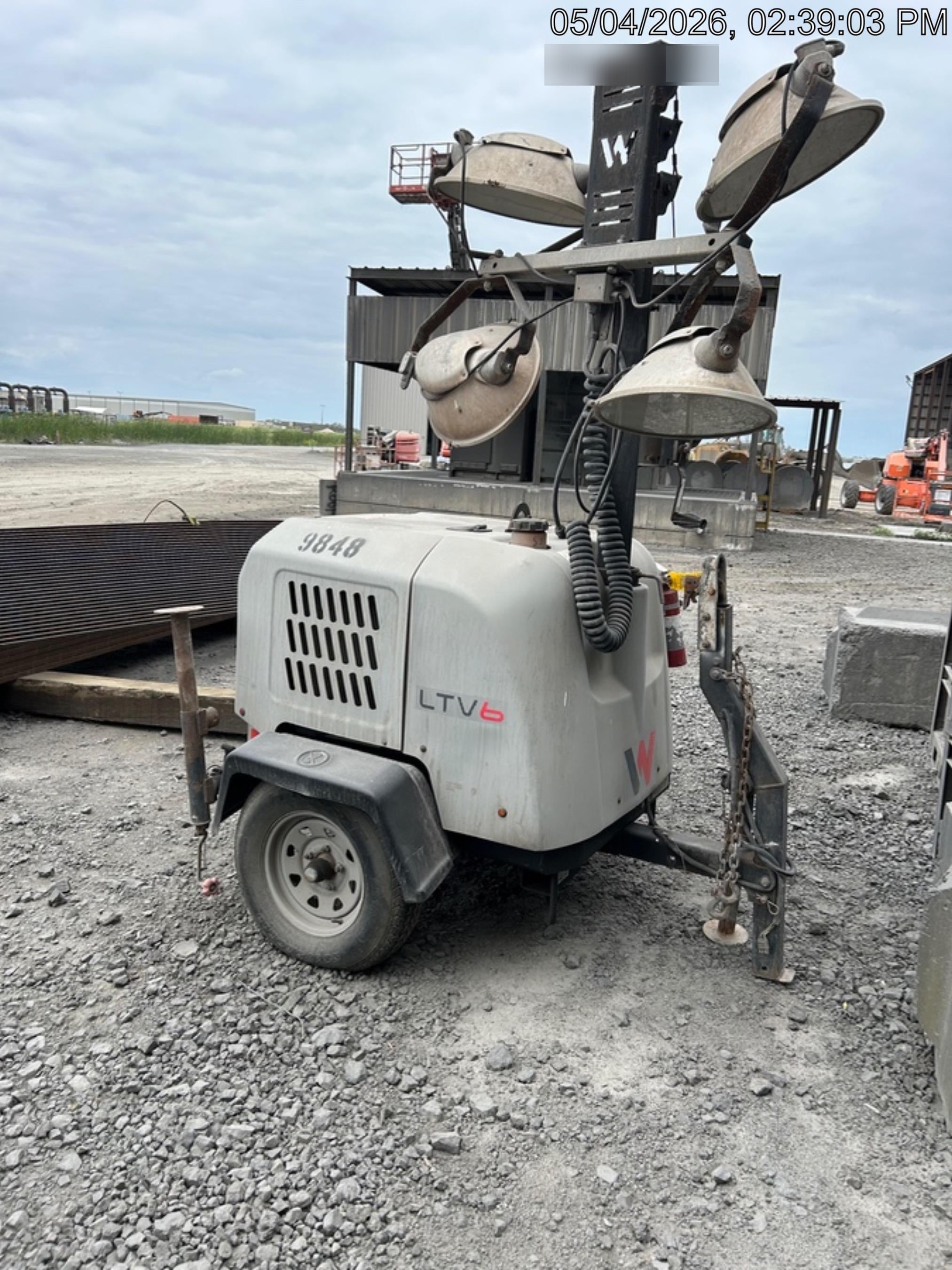 Wacker Neuson LTV6K-MH Wacker Neuson LTV6K Towable Light Tower