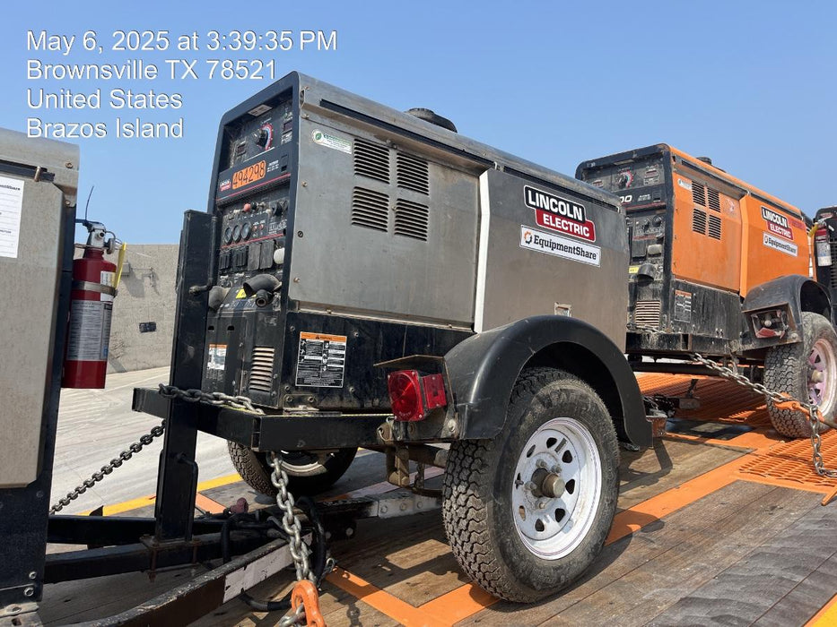 2025 Lincoln Electric LE400 Diesel, Kubota V1505, 22 HP, Trlr, Cable Rack, Light Kit, ES Decals, T3