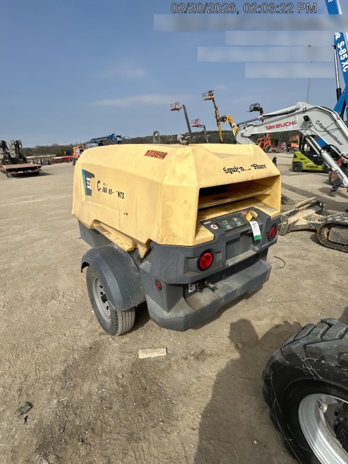2021 ATLAS COPCO XAS188 CWK