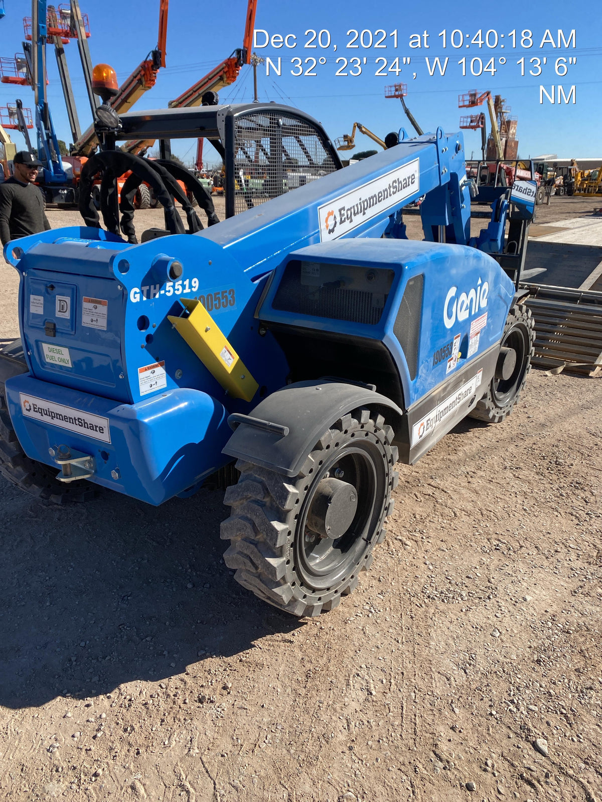 2021 GENIE GTH-5519