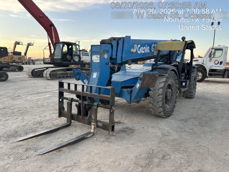 2017 Genie GTH-1056 Genie GTH1056, Solid Tires, 60" carriage, Light Kit, Open ROPS