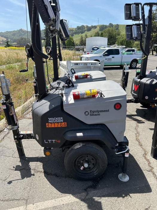 2024 Wacker Neuson LTT4 Diesel, Kohler KDW702, Deep Sea Controller, Auto Start, LED 320W, Bypass Outlet, T3