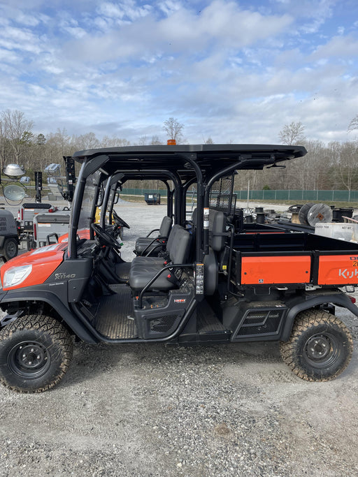 2022 Kubota RTV-X1140W-H Plastic Canopy, Windshield Acrylic Clear, LED Strobe Light, Wire Harness Kit, Back up Alarm