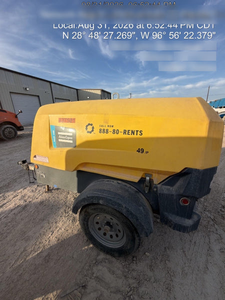 2024 ATLAS COPCO XAS188 CWK