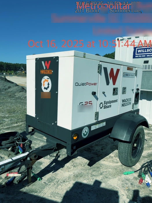 2022 WACKER NEUSON G25