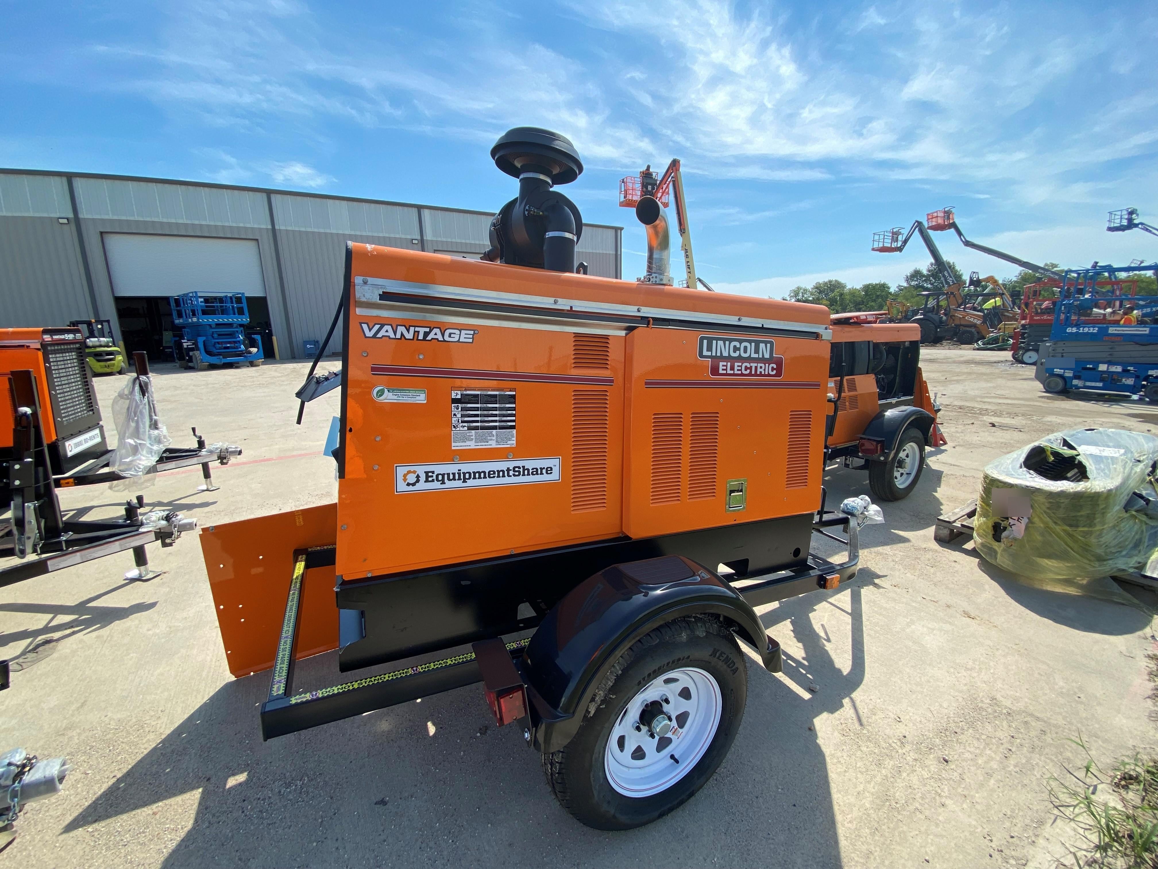 2022 Lincoln Electric Vantage 549X Crosslink Technology, Trailer Mounted, ES Decals, T3