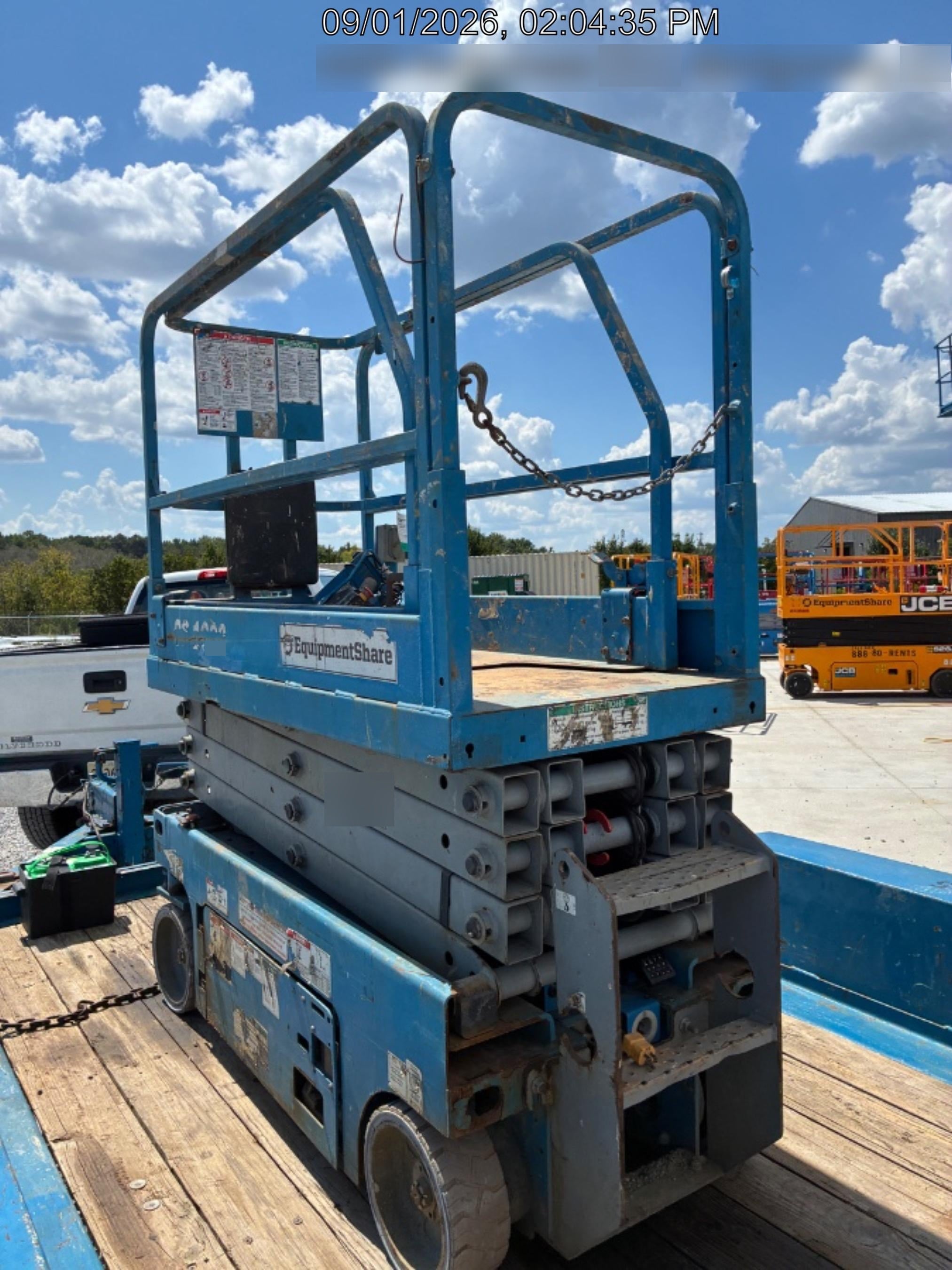 2019 Genie GS-1930 Fixed rails with chain Entry