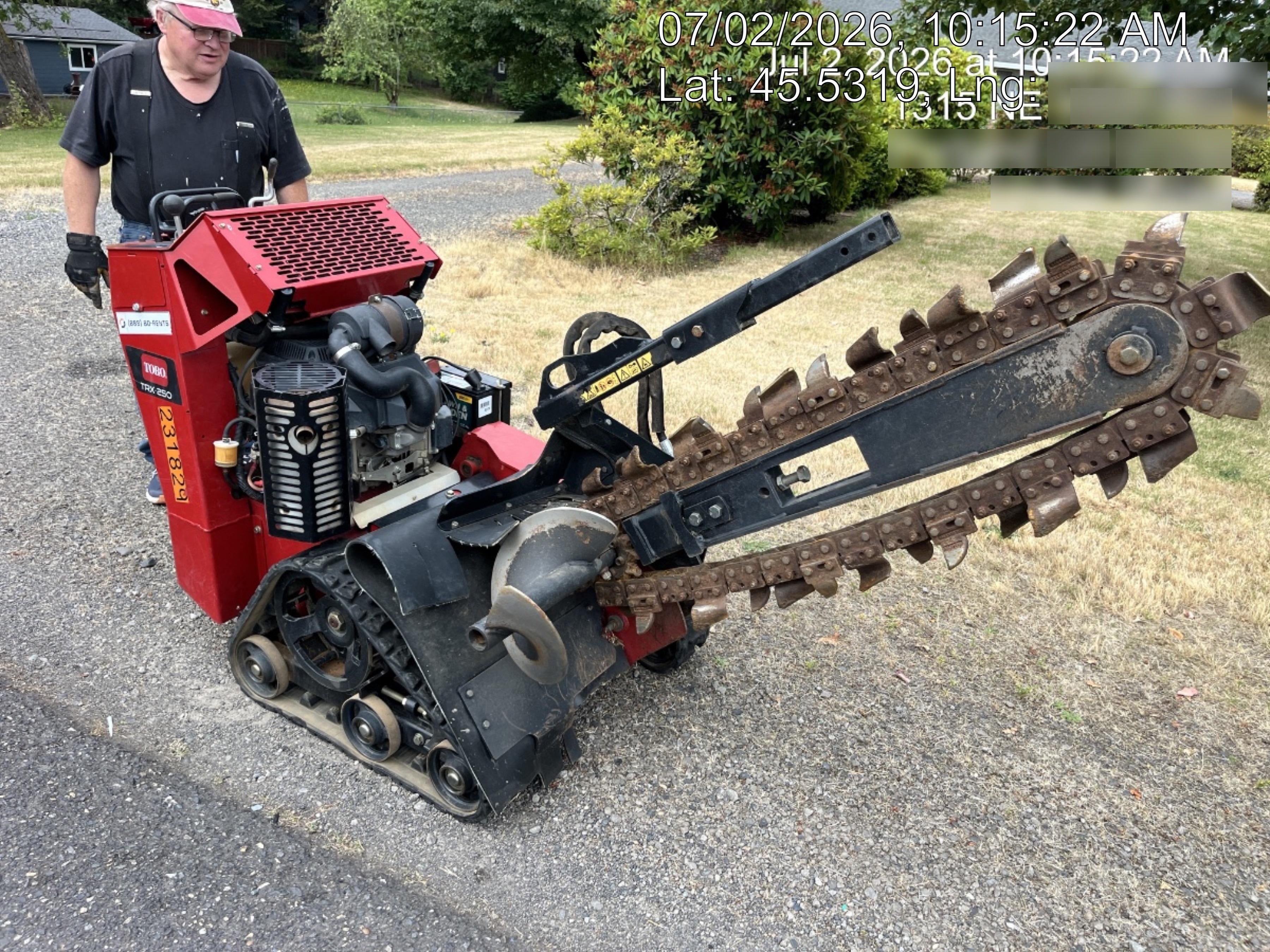 2022 TORO TRX-250