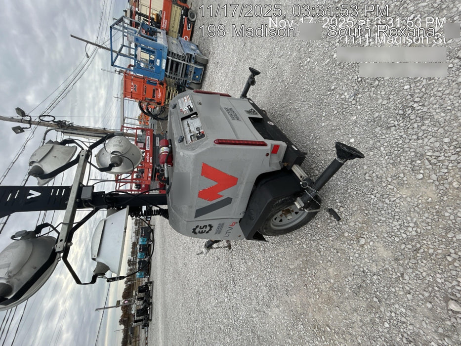 2018 Wacker Neuson LTV6L-MH Wacker Neuson LTV6L Mobile Light Tower w/Fuel Level Sensor Installed
