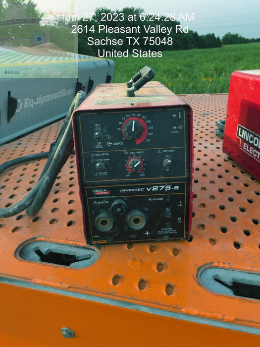 2020 LINCOLN ELECTRIC INVERTEC V275-S