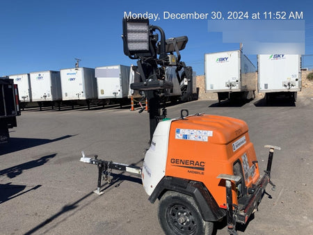 2023 Generac MLT2 Diesel, Flex Switch 120V Input, Powerzone Controller, 
(4) 320W LED Lights, 4kW Generator, 39.9 Gal Fuel Tank, 2" Ball, T3