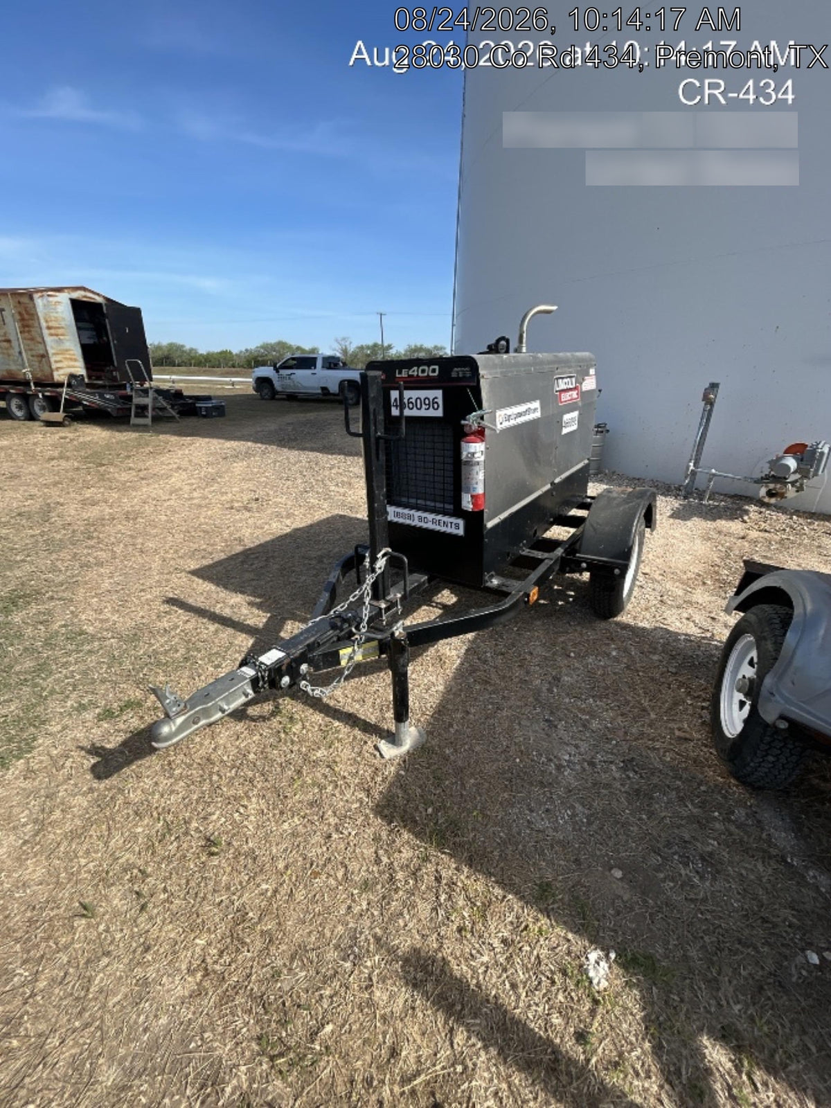 2024 Lincoln Electric LE400 Kubota V1505, Trlr, Cable Rack, Light Kit, ES Decals, T3