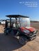 2021 Kubota RTV-X1140W-H Plastic Canopy, Windshield Acrylic Clear, LED Strobe Light, Wire Harness Kit, Back up Alarm