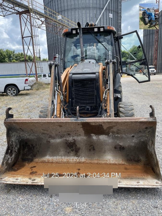 2020 Case 580N EP - Extendable Backhoe Cab/Heat/Air, 4WD, Extendable Stick, Pilot Controls, 2 Way Hydraulics, Ride Control, TAG Manual QC