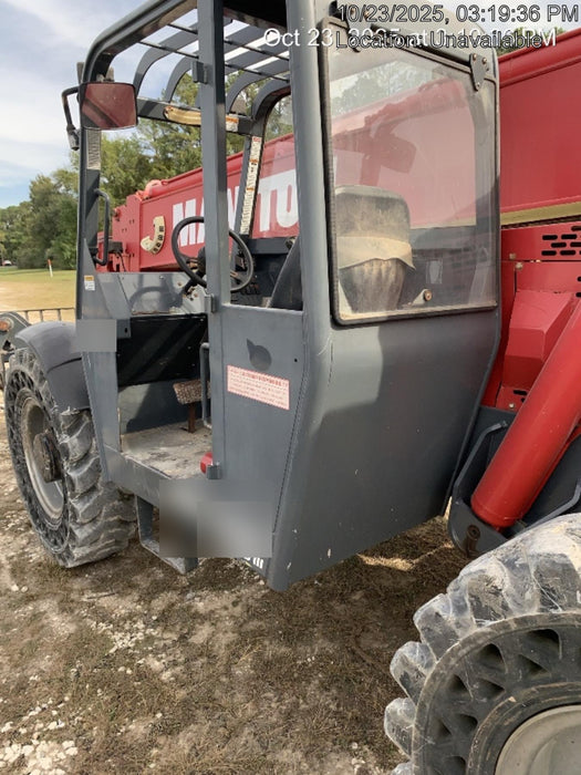 2018 Manitou MTA10055 Manitou MTA 10055 w/Cab/Heat/AC, Work Lights/Strobe, Aux Hyd, Solid Tires, Lift Hook, 66" Carriage, 60" Forks