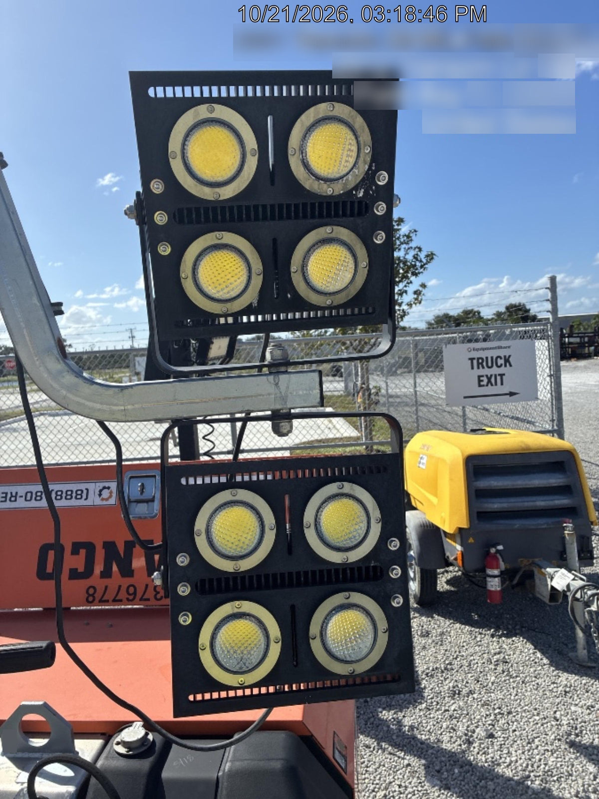 2023 Wanco WLTT-4MM4K Diesel, Deep Sea Controller, Shore Power Plug, Auto Start, (4) 350W LED Floodlights, 4kW Generator, 60 Gal Fuel Tank, 2" Ball, T3