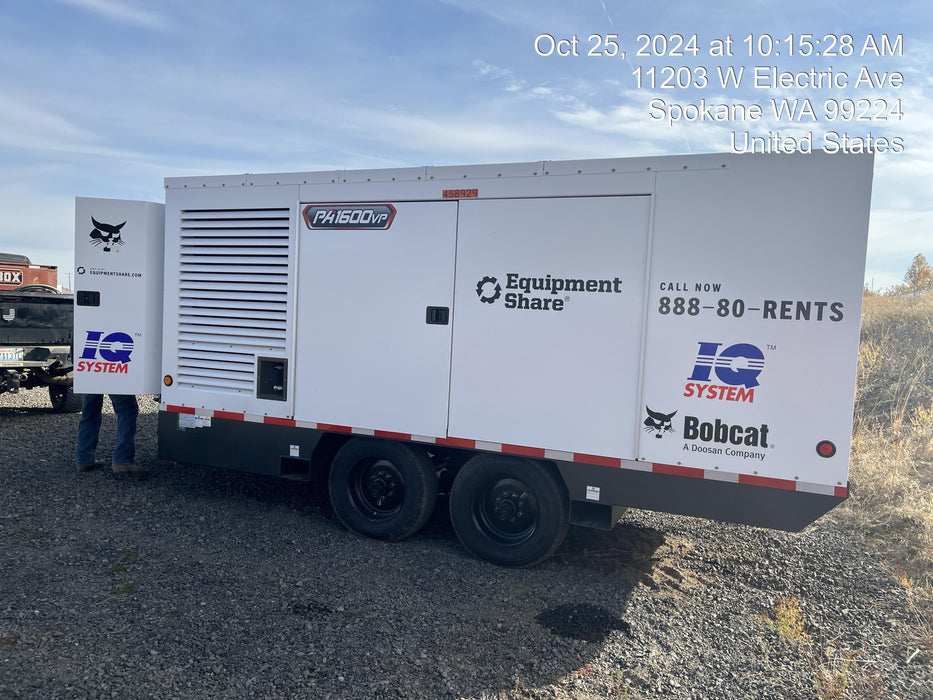 2025 BOBCAT PA1600VPWCU-T4F