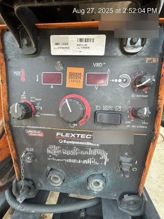 2021 LINCOLN ELECTRIC FLEXTEC 350X