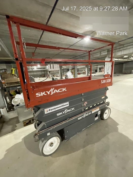 2018 Skyjack SJIII-3226 Standard Rental Specs