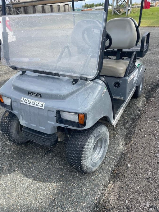 2022 Club Car CA100E Canopy, Fold down Windshield, Beacon, Back up Alarm, All-Trail Trials, HD 8 V Batteries, Trailer Hitch and Ball