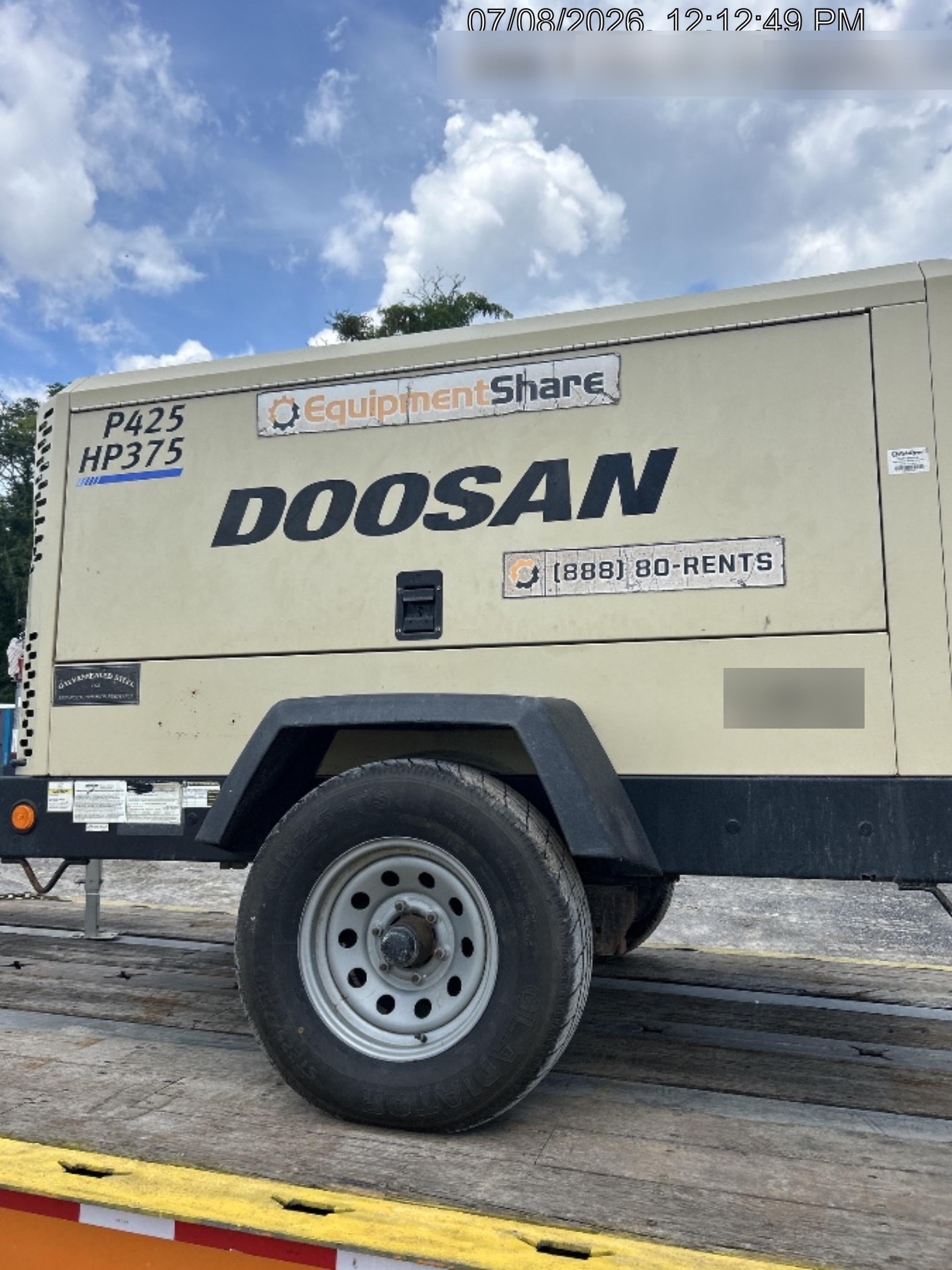 2019 DOOSAN P425/HP375WCU-T4F