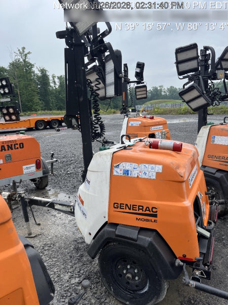 2023 Generac MLT2 Diesel, Flex Switch 120V Input, Powerzone Controller, (4) 320W LED Lights, 4kW Generator, 39.9 Gal Fuel Tank, 2" Ball, T3