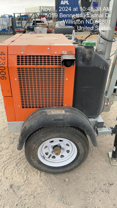 2024 Wanco WLTT-4MM4K Diesel, Deep Sea Controller, Shore Power Plug, Auto Start, (4) 350W LED Floodlights, 4kW Generator, 60 Gal Fuel Tank, 2" Ball, T3