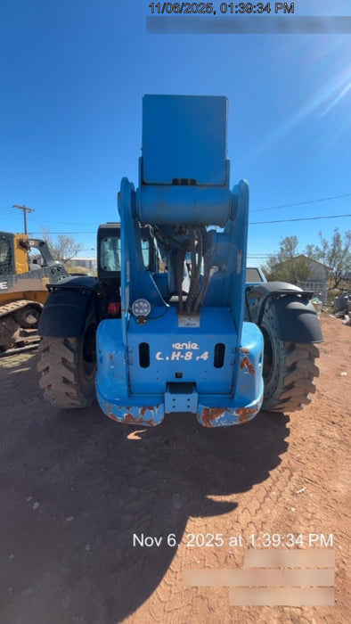 2018 Genie GTH-844 Genie GTH-844 w/Enclosed Cab w/HVAC, Work Lights, Solid Tires, Beacon, 60" Carriage and Forks