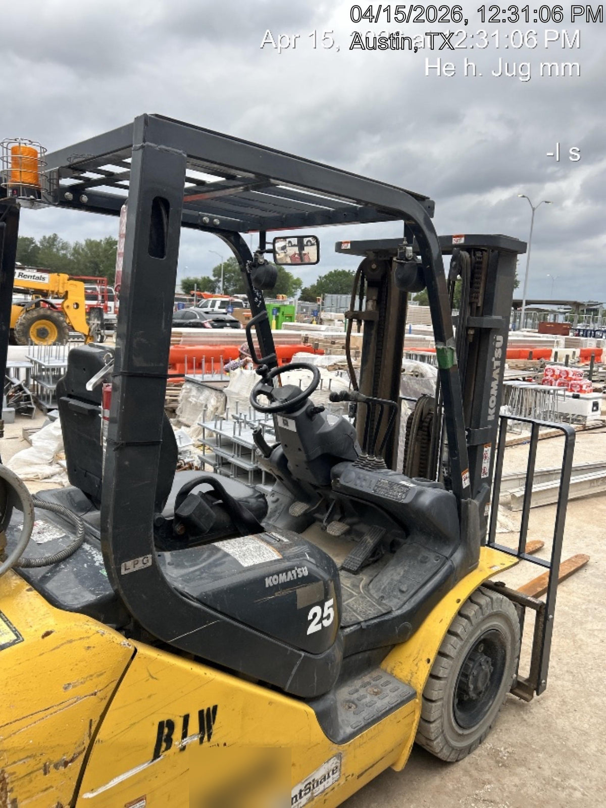 2020 KOMATSU FG25T-16