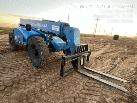 2017 Genie GTH-844 Genie GTH 844, Solid Tires, 60" carriage, Open ROPS