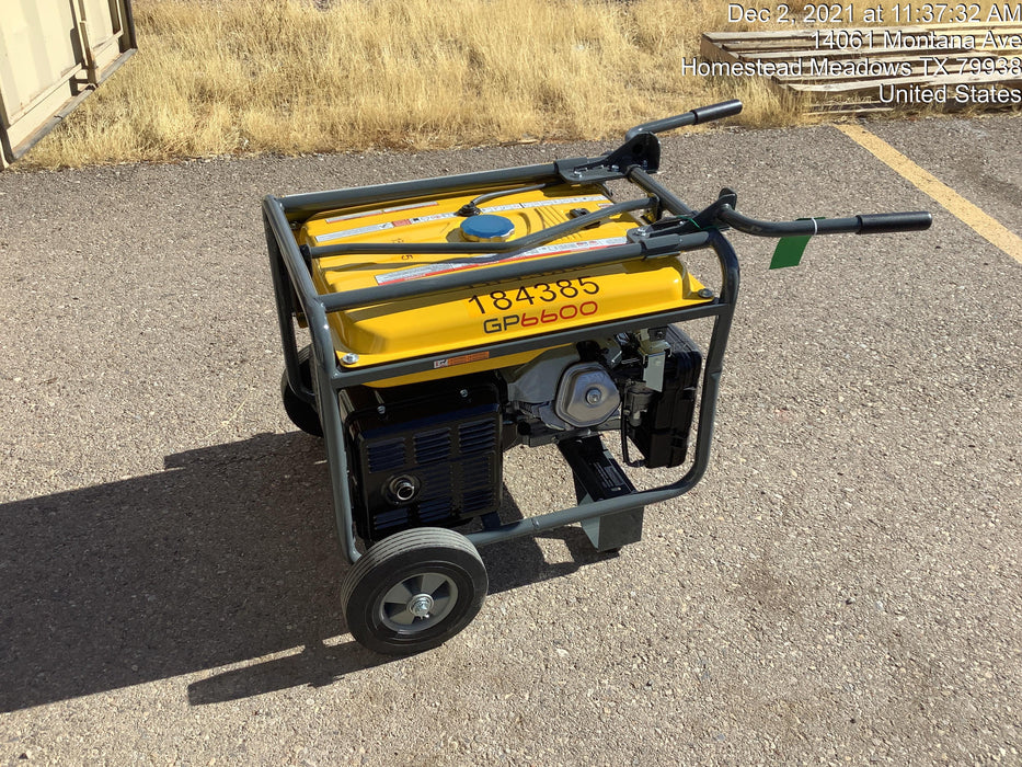 2021 WACKER NEUSON GP6600A