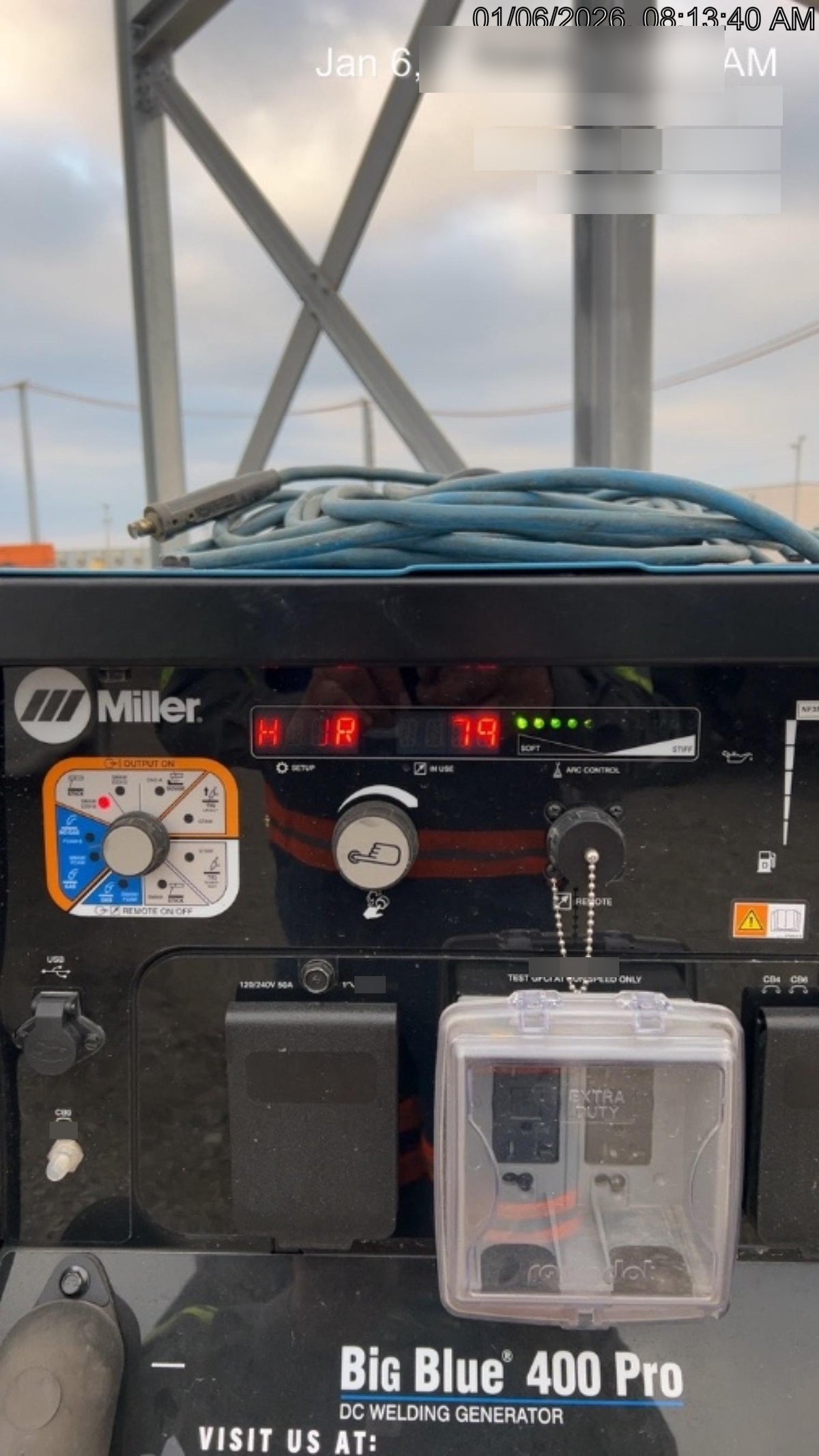 2025 MILLER ELECTRIC BIG BLUE 400
