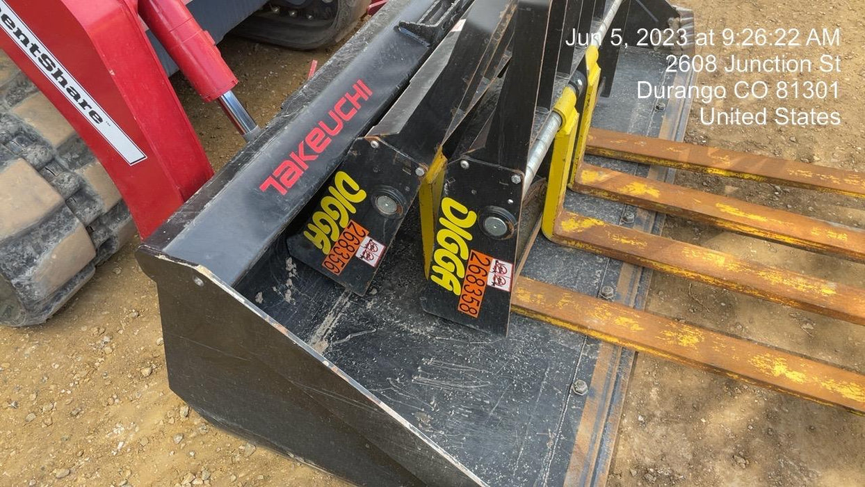 2022 DIGGA 48" Pallet Forks - Digga