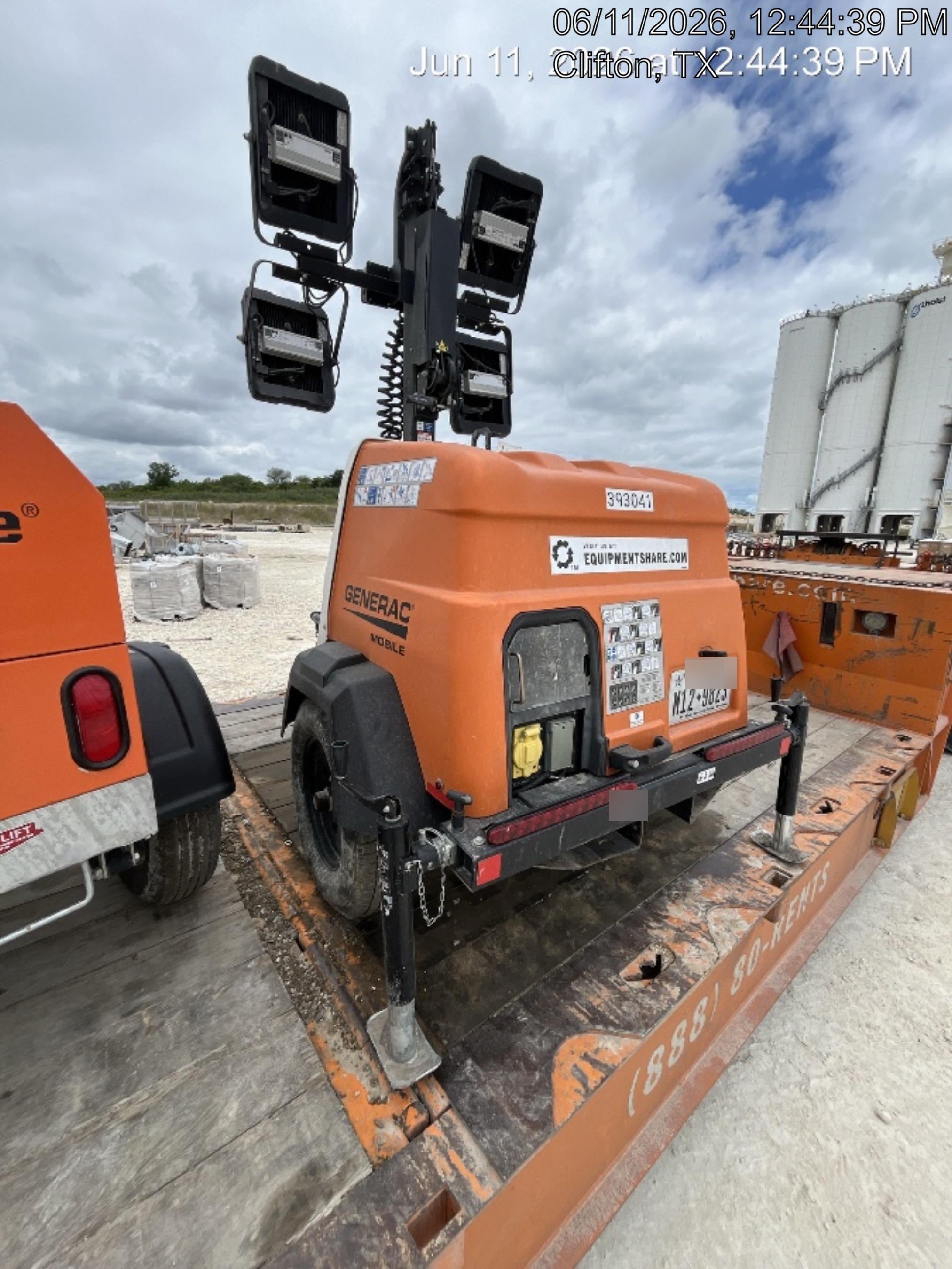 2024 Generac MLT2 Diesel, Flex Switch 120V Input, Powerzone Controller, 
(4) 320W LED Lights, 4kW Generator, 39.9 Gal Fuel Tank, 2" Ball, T3