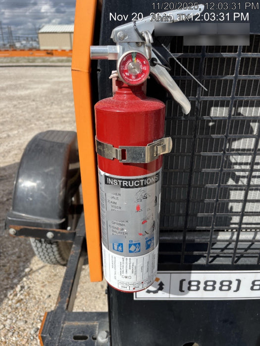 2022 Lincoln Electric LE400 Kubota V1505, Trlr, Cable Rack, Light Kit, ES Decals, T3