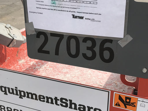 2019 Skyjack SJIII-3219 Standard Options