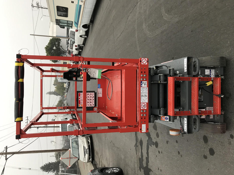 2020 Skyjack SJIII-3219 Solid NM Tires, Half height spring hinged entry gate, Dual Beacons, 800W Inverter