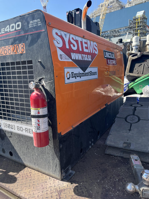 2022 Lincoln Electric LE400 Kubota V1505, Trlr, Cable Rack, Light Kit, ES Decals, T3